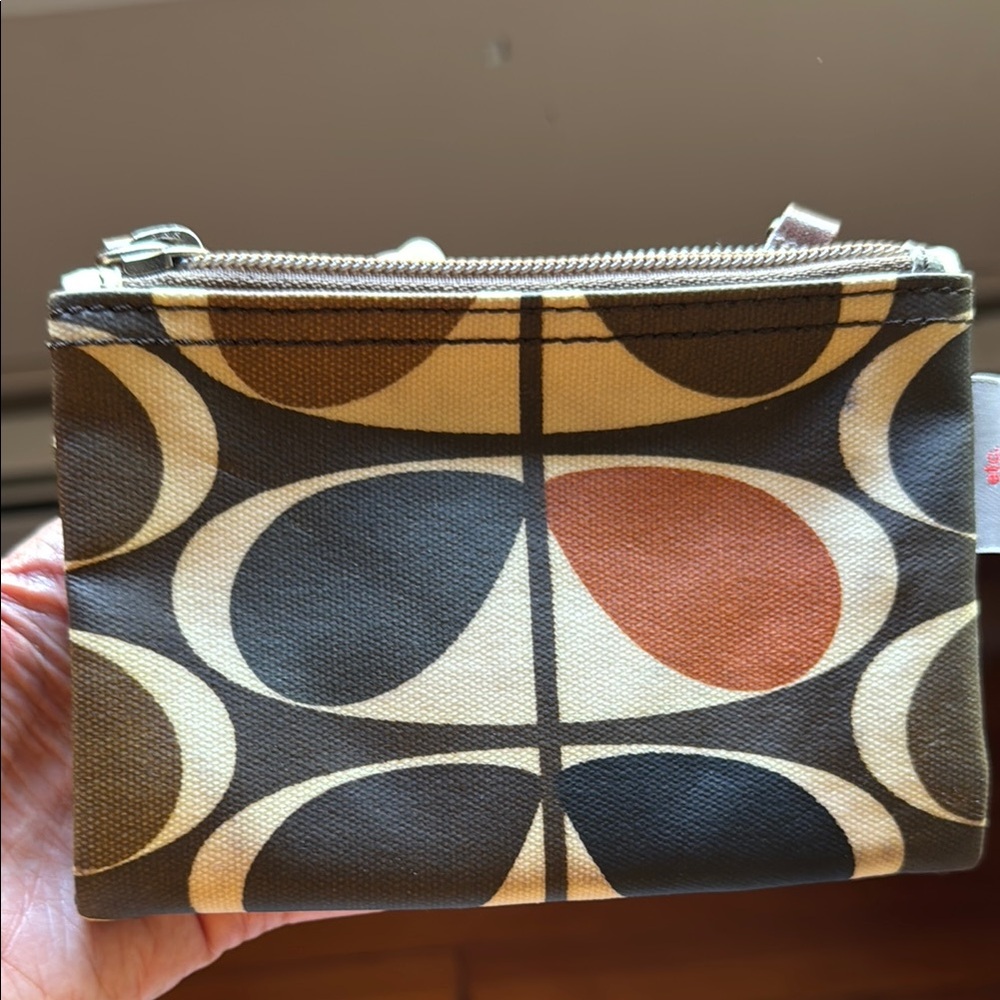 Orla Kiely Multicolor Patterned Small Pouch/Wallet